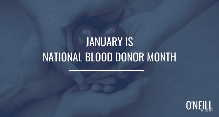 January National Blood Donor Month