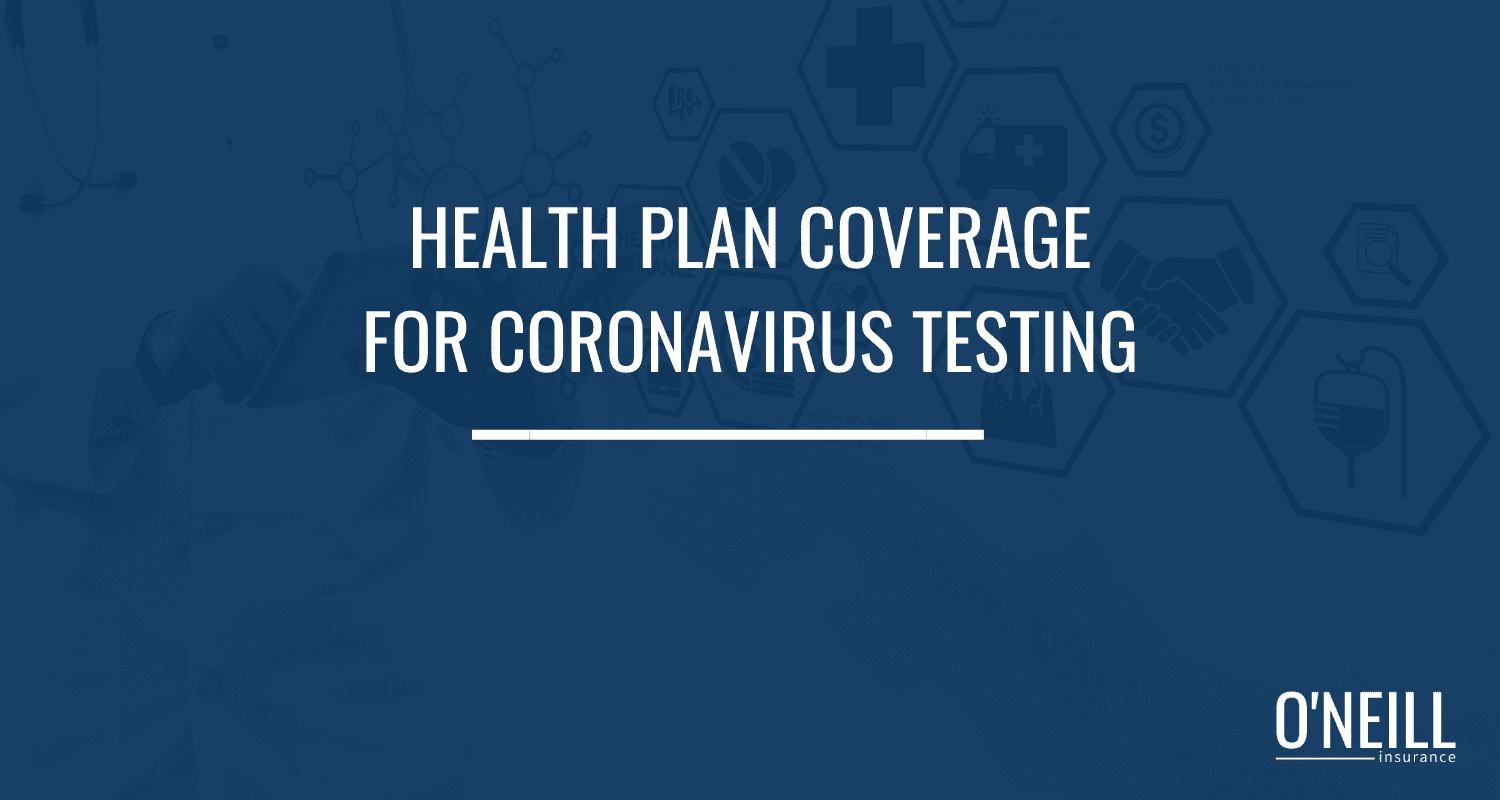 Health Plan Coverage for Coronavirus Testing